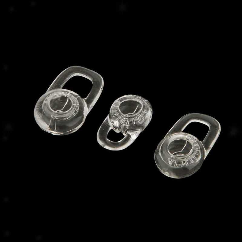 4x Universal Replacement Spare Earhook Earbuds for Plantronics Headphone White