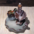 Incense Cones Stick Censer Joss Scent Backflow Burner Ash Catcher Magpie