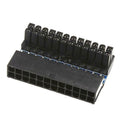 Mainboard Motherboard ATX 24Pin to 24Pin 90 Degree Power Connector Adapter