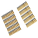 100Pcs 1/2ML Amber Empty Bottle Glass Sample Botlles Fragrance Vials Containers