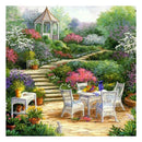 5D DIY Full Drill Diamond Painting Garden Cross Stitch Embroider Mosaic Kit