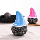 Soap Dispensing Brush Dish Wand Cleaning Scrubber Grips With Refill Replace