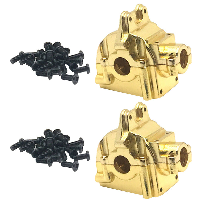 2 Pes 1/14 Golden Gearbox Housing for WLtoys 144001 Car Buggy Accessories