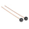 Professional Xylophone Marimba Mallets Maple Wooden Handle Rubber Mallets