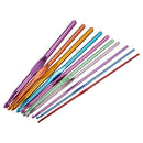 100pcs Crochet Hooks Set Knitting Tool Accessories with Leather Case