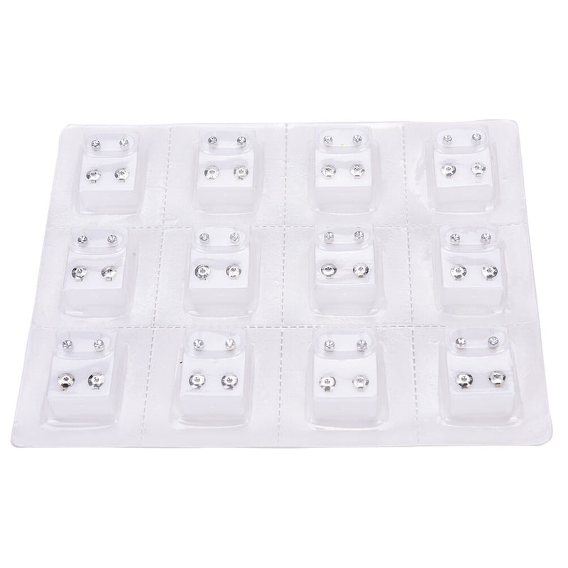 12 Pairs Alloy Piercing Tool Kit Ear Piercing Gun Earing For Piercing Tools L BX