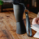 230ml Cup Goat Horn Coffee Mug Stainless Steel Liner Vacuum Insulation Cup  P6E4