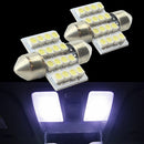 2 Pcs New  New 31mm 3528 16 LED SMD White Festoon Dome Car Bulbs otSFHWCPTF Gw