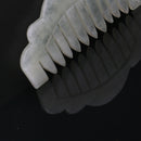 natural jade flower`stone gua sha comb massage scrape  healthy cure tooME J BX