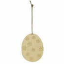 4 Pc Wooden Easter eggs Hanging Pendant Gift Shop Wall Door Decor Sign DIY
