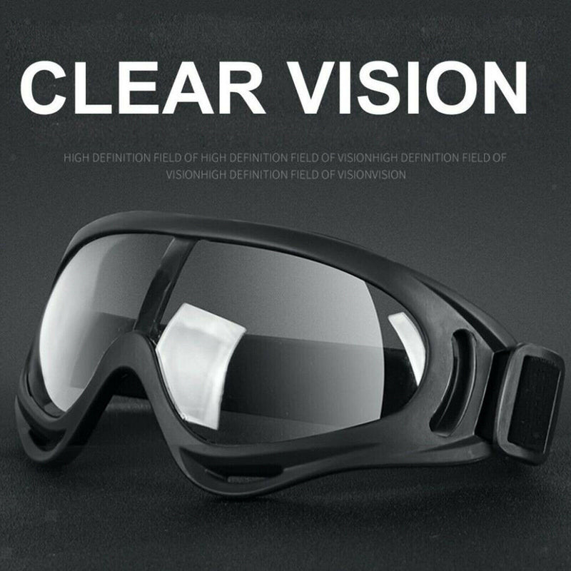 Safety Work Glasses Goggles for Eye Protection  Clear Lens Lab   Work Anti Fog