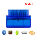 Super Mini OBD ELM327 V2.1 Bluetooth Diagnostic Scanner for Multi-Brands Ew
