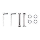 2 Set Luggage Suitcase Replacement Wheels Axles and Wrench Repair set 84*24 E7D2