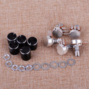 5Pcs 5KB B5K Ohm 3 Terminal Linear Taper Rotary Potentiometer Pot w/ washer nut