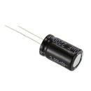 10 Pcs black 2200uF 25V Radial Aluminum Electrolytic Capacitors 1.3*1.3*2.1