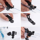 Dive Snorkel Clip Breathing Tube Holder Quick Release Clamp Retainer Holder