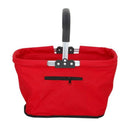 Shopping Basket Folding Portable Shopping Basket Storage Fruit Basket Picni S3V5