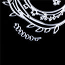 1set Metal Cutting Dies Stencil Craft Embossing Scrapbooking flower garland DIYZ