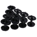 10X Floor Carpet Mat Clips(Twist Lock With Washers)Automobile Replace FastenerME
