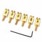 Rectangle Guitar Bridge Saddles for Fender Strat Stratocaster Tele
