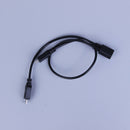Micro usb 2.0 splitter Y 1 female to 2 male data charge cable extension cord Pg