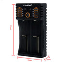 LiitoKala Lii-202 2 Slots USB Battery Charger For Ni-MH Li-ion LiFePO4 Battery3c