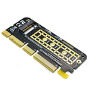 M.2 NVMe to PCI-E 3.0 SSD Converter Card M-Key PCI-Express X4/X8/X16 Adapter