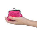 Coin Pouch Purse 4 Packs Cute Canvas Gift Jewelry Trinkets Pouch Clasp Clos