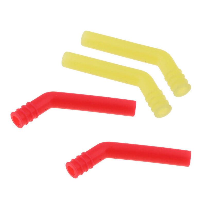 4Pieces RC Exhaust Tube Extension Muffler for 1:8 1:10 Scale Nitro Power RC