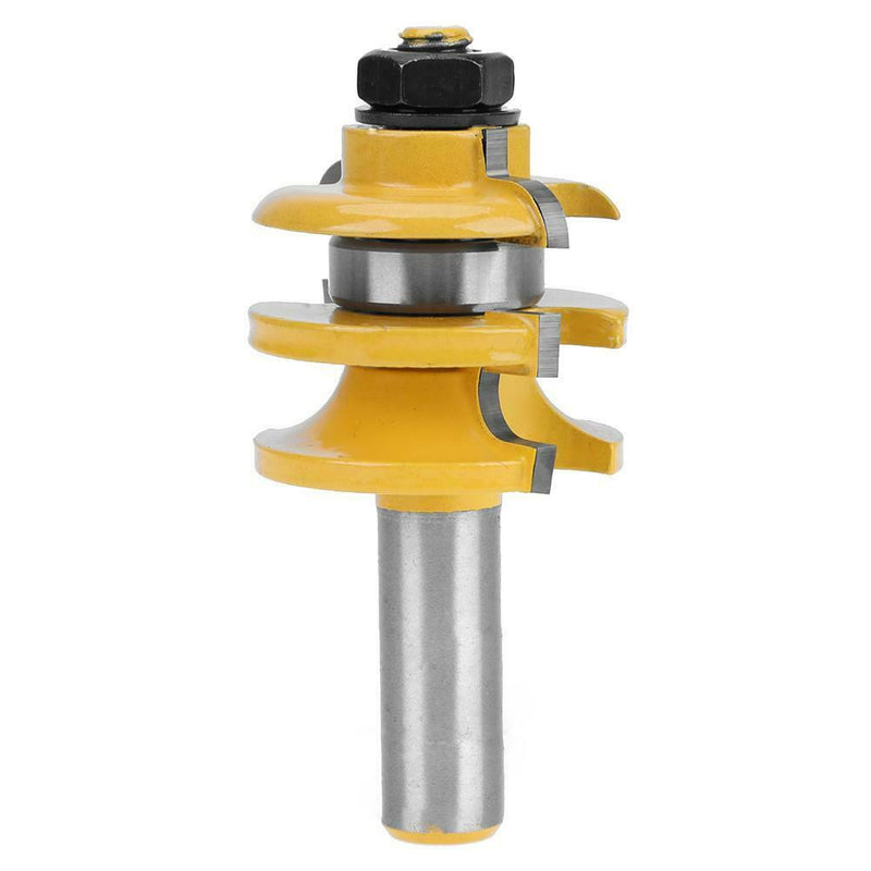 Shank Woodworking Cutter Stacked Rail Stile Router Bit Cutting Accessories