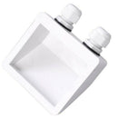 New Abs White Double Cable Entry Gland Mounting Bracket For Rv Solar Panel R7R1