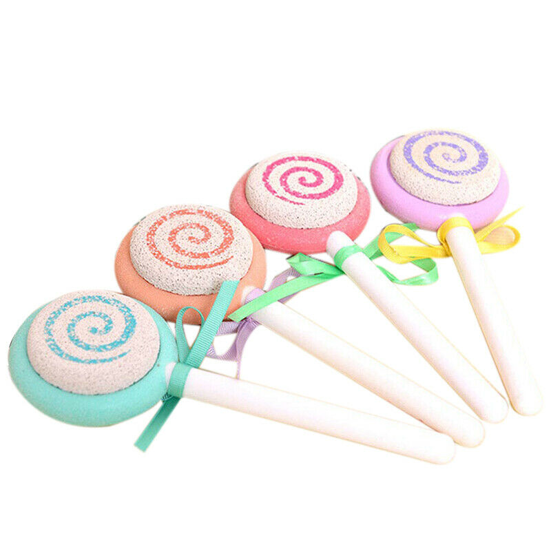 Cute Lollipop Foot Clean Scrubber Hard Skin Callus Remover Scrub Pumice Gri A4K5