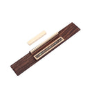Classical Guitar Wooden Bridge Imitation Cattle Bone Nut Saddle Set Kit Deluxe