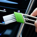 Dual Head Car Air Vent&Dash Detailing Interior Brush Window Blinds Dust Cleaner