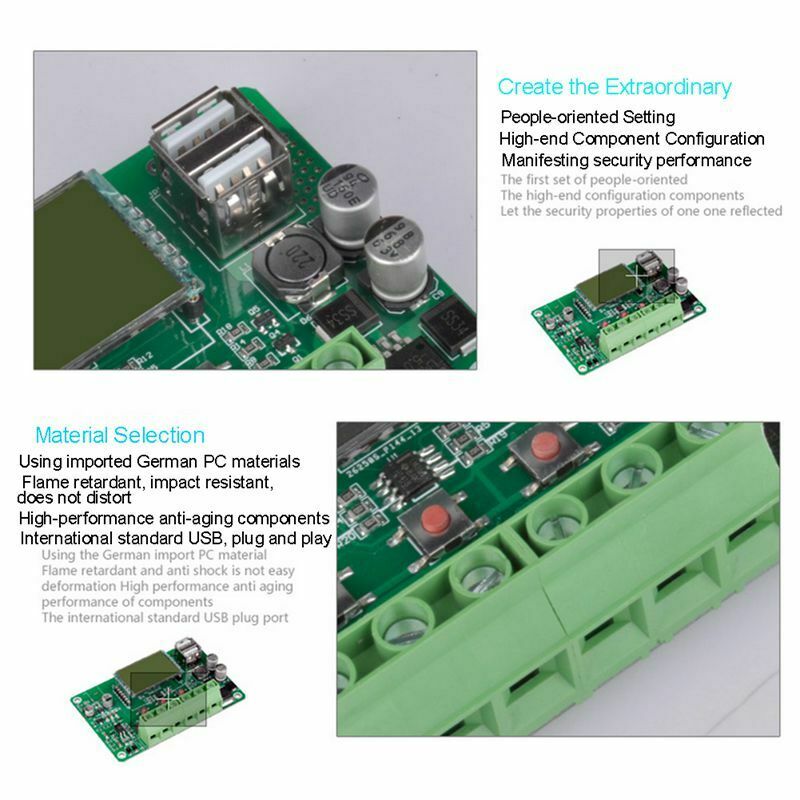 Solar Panel Controller Battery Charge Regulator 12V/24V Auto With Dual UsbÃ¯Â¼Ë† H3V4