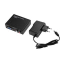 VGA to HDMI Converter Adapter 1080P Video Output with R/L Audio Port for PC