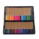 Professional 72 Colored Pencils Set Water Color Pencils with Brush Protecti