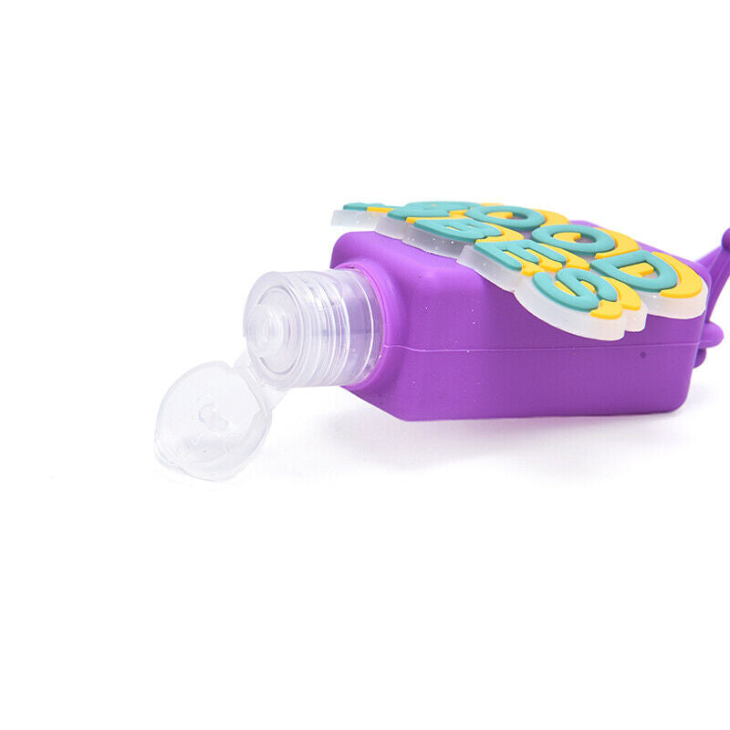 30ml Funny Animal Silicone Case Holder Lotion Split Empty Bottle  Hn