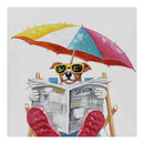 5D DIY Full Drill Diamond Painting Vacation Dog Cross Stitch Embroidery Kit