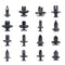 625Pcs Car Push Retainer Clips Plastic Fasteners Kit Auto Push Pin Rivets S Y4X3