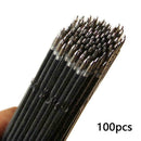 100x Ball Point Ink Pen Refills Replacement Black School E9R9 Office Writin C9A5