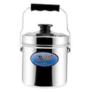 Loop Handle Cooking Pot Cans Dual Layer Mess Tin Pan Stove Lunch Box 12 cm