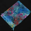 50Pcs 5x7 Inches Drawstring Organza Bags Jewelry Favor Pouches with Print f H7H1