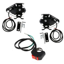Motorcycle LED Headlight U5 125W FOG Light High Power Spot Bulb White 6000K