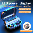 Wireless Bluetooth 5.0 Earphones Mini Stereo Headphones Earbuds w/ Charging Case