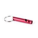 5X Alloy Aluminum Emergency Survival Whistle Outdoor Camping Hiking Keychain LJ