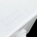 ABS IP55 Waterproof Square Junction Box Plain Press on Lid 85x85x50mm B1Y3