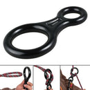 35 KN Rock Climbing Rescue 8-Shaped Transmission Mounting Plate Rappel Gear