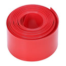 5Meters 29.5mm Width PVC Heat Shrink Tubing Red for 1 x 18650 Battery