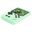 500 Games Pocket Game Console Adults Kids Handheld Gaming Player (Green)